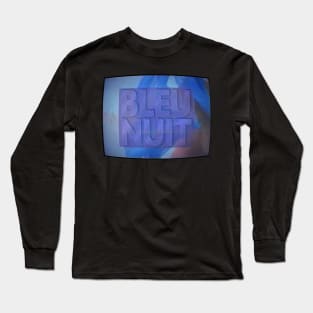 Bleu Nuit (Logo #2) Long Sleeve T-Shirt